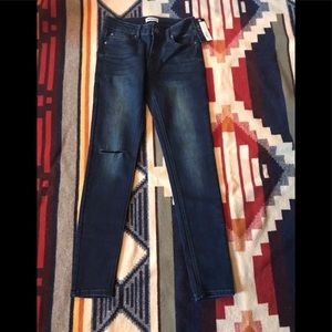 NWT special A  jeans. Darkk wash size 3 skinny jeans.